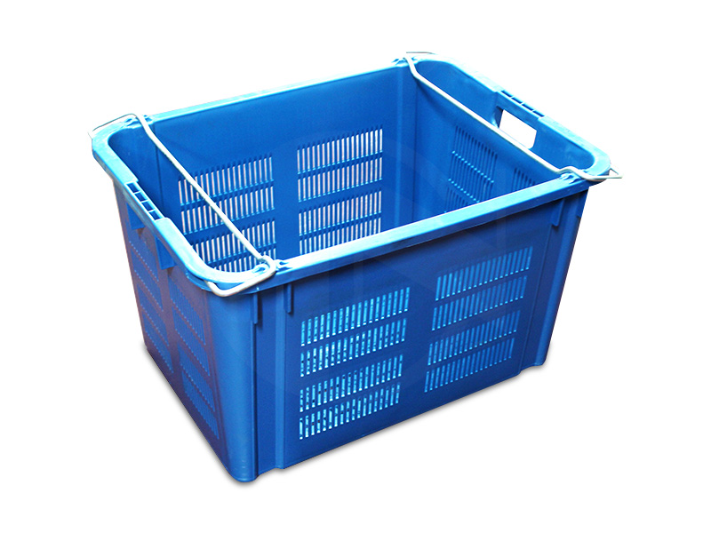 UN-8833H-BE<br>Vegetable Crate(Blue)<br>工业菜篮(蓝 色)