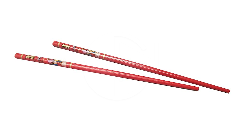 XDA-1<br>1 Pair Homsuit Chopsticks With Design<br>1对庄寿星公木筷子