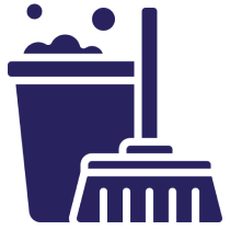 High quality household and industrial brooms, mops, toilet brushes, hand brushes and custom made industrial brushes.