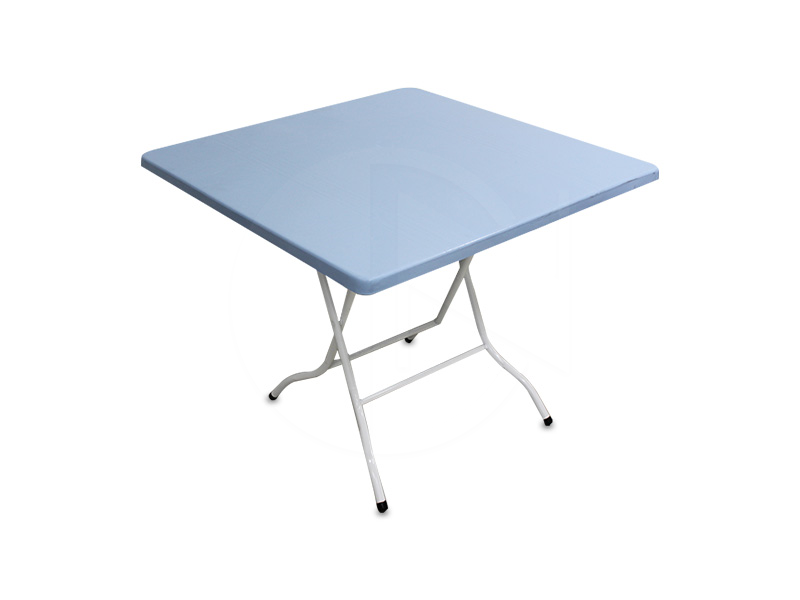 CSK-2388<br>3'x3' Square Table<br>方型胶桌子+铁脚