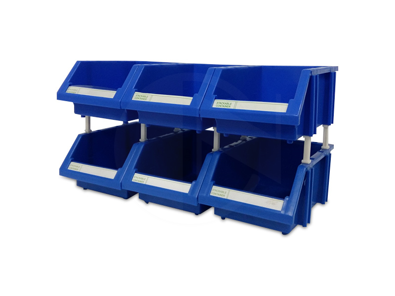 K-1525-BL<br>Stackable Container (Blue)<br>工业盒