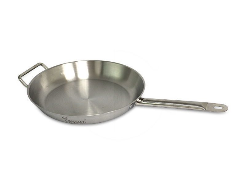 Q-3250<br>Sandwich Bottom Fry Pan Without Lid  <br>复合底平底煎鼎