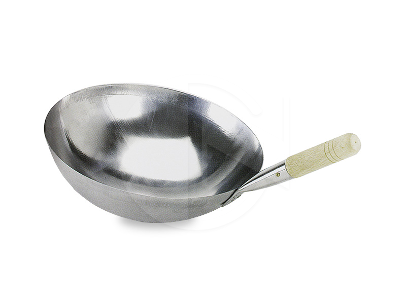 0313C~0318C<br>SPC Deep Shape Wok (Wood Handle)<br>木柄上海鼎