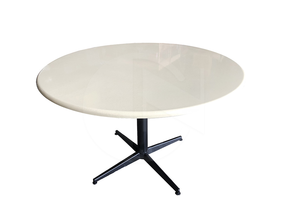 FG0500,FG0400<br>Round Fibre Glass Top + Rocket Leg