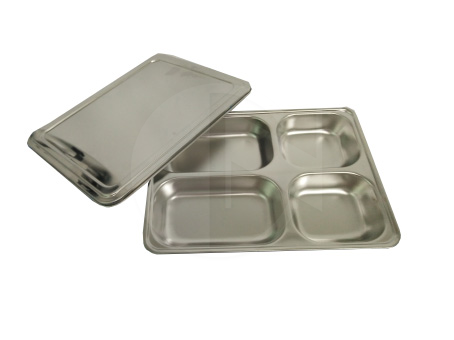 KOH-44<br>S/S Lunch Boxes<br>有盖钢餐盒