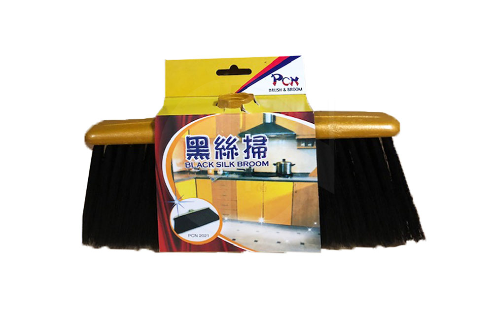 PCN2021-H<br>Nylon Broom Head<br>意大利幼丝黑云石扫头