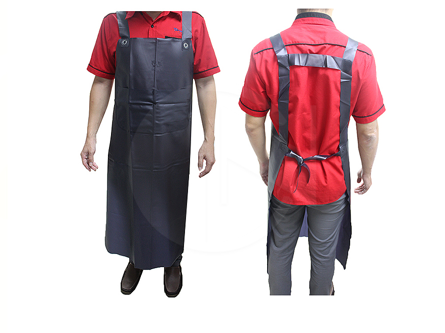 AP-9015<br>Apron Waterproof（DARK BLUE)<br>防水围裙 （深蓝色）