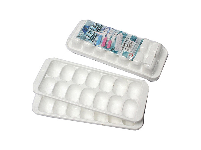 SKM1112<br>14-Compartment Ice Tray<br>两头十四格胶冰格