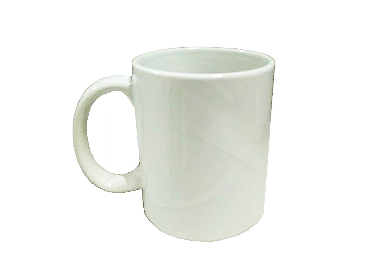 1124-WH<br>White Coffee Mug<br>白 色 耳 瓷 杯