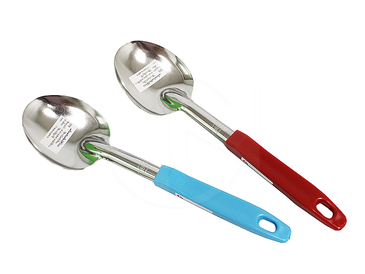 YKC 06<br>Colour Handle Sober Spoon<br>色胶柄钢咖哩匙