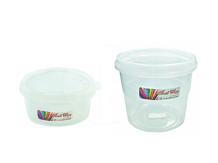 BW-201/T,BW-208/T<br>Transparent Round Container<br>透明圆盒