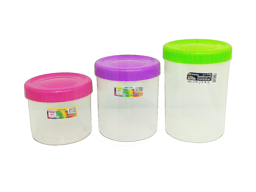 E454~E456<br>Round Container<br>胶圆罐