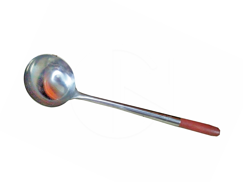 T-205AC~T-210AC<br>Kitchen Ladle<br>木柄钢汤壳