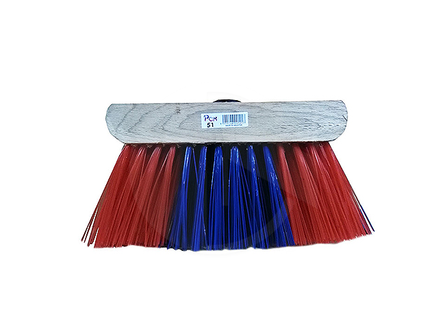 51-H    PCN<br>Nylon Broom Head<br>木头粗原子扫头