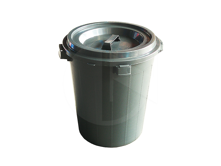 BT-8612/BK<br>Black Pail W/Cover<br>黑盖桶