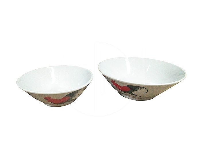 77201~77205<br>Cai Ji Bowl<br>彩鸡碗