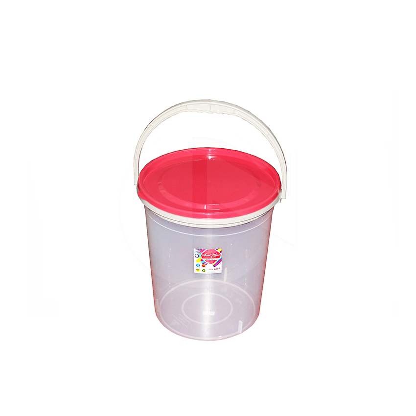 BW-218/WH~-229/WH<br>Transparent Round Container W/Handle<br>透明有耳圆罐