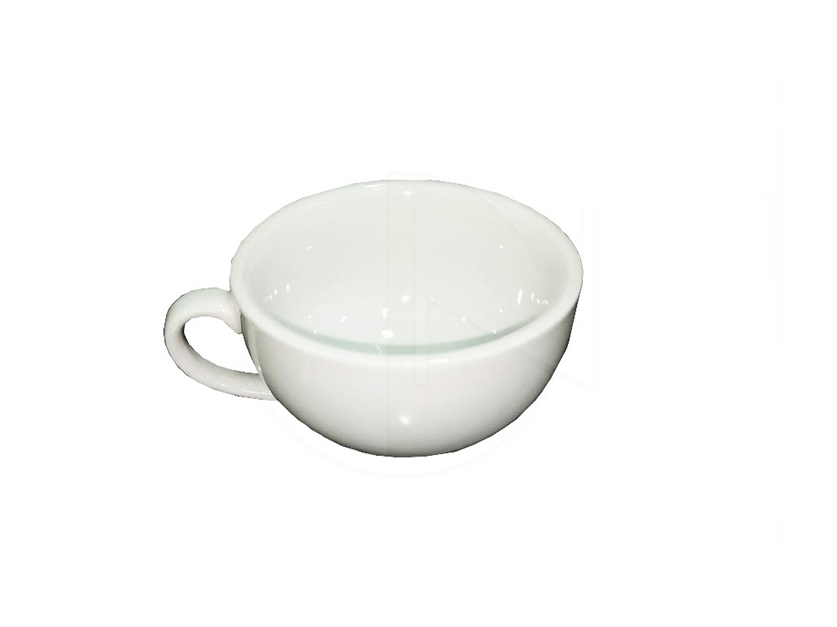 160-006E,160-006E-02<br>Cup & Saucer (extra white)<br>碗型杯碟 (特白瓷)