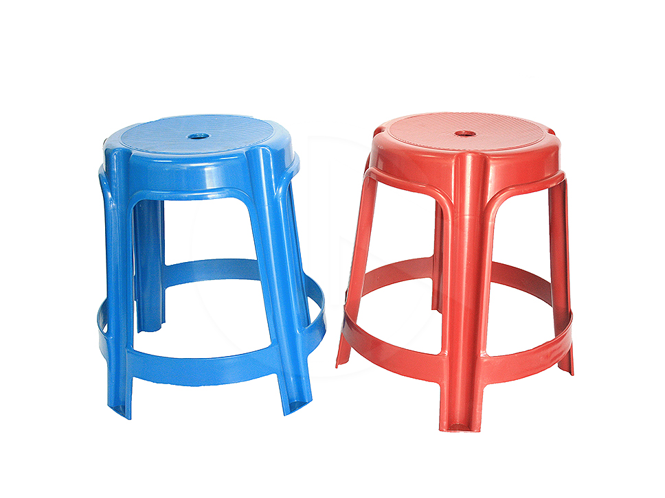 CT-1677<br>Plastic Stool<br>圆面高凳子