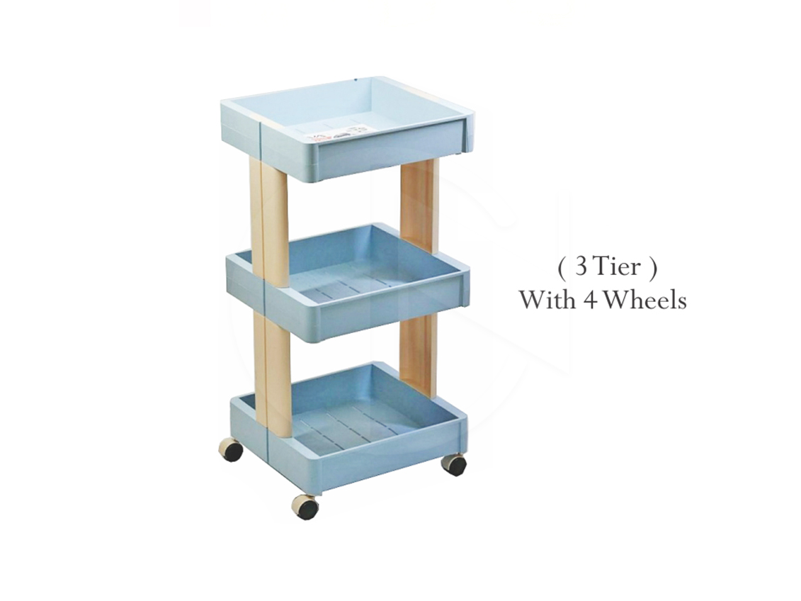 MPT3371-3<br>Multipurpose 3 Tier Trolley<br>多用途推车