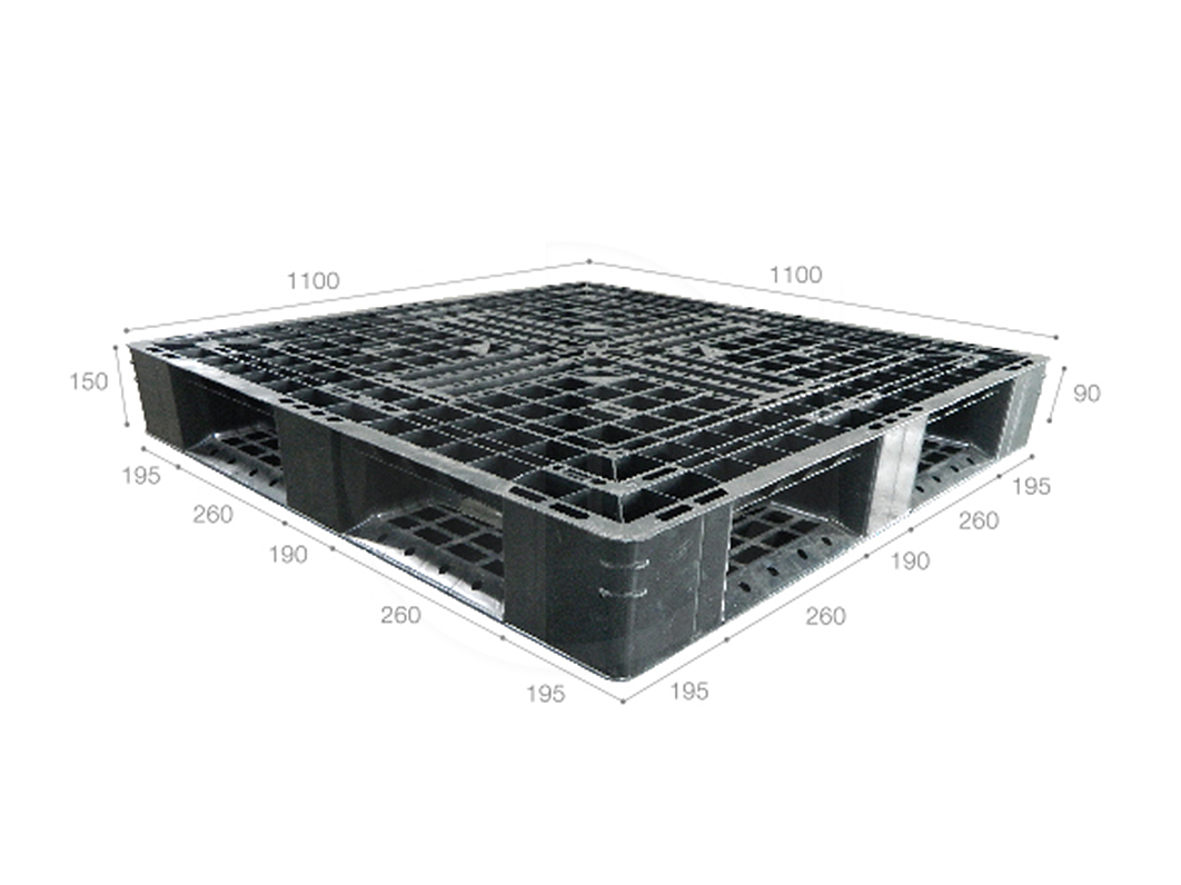 X1111D4-4A<br>Plastic Pallet<br>工业塑料托盘