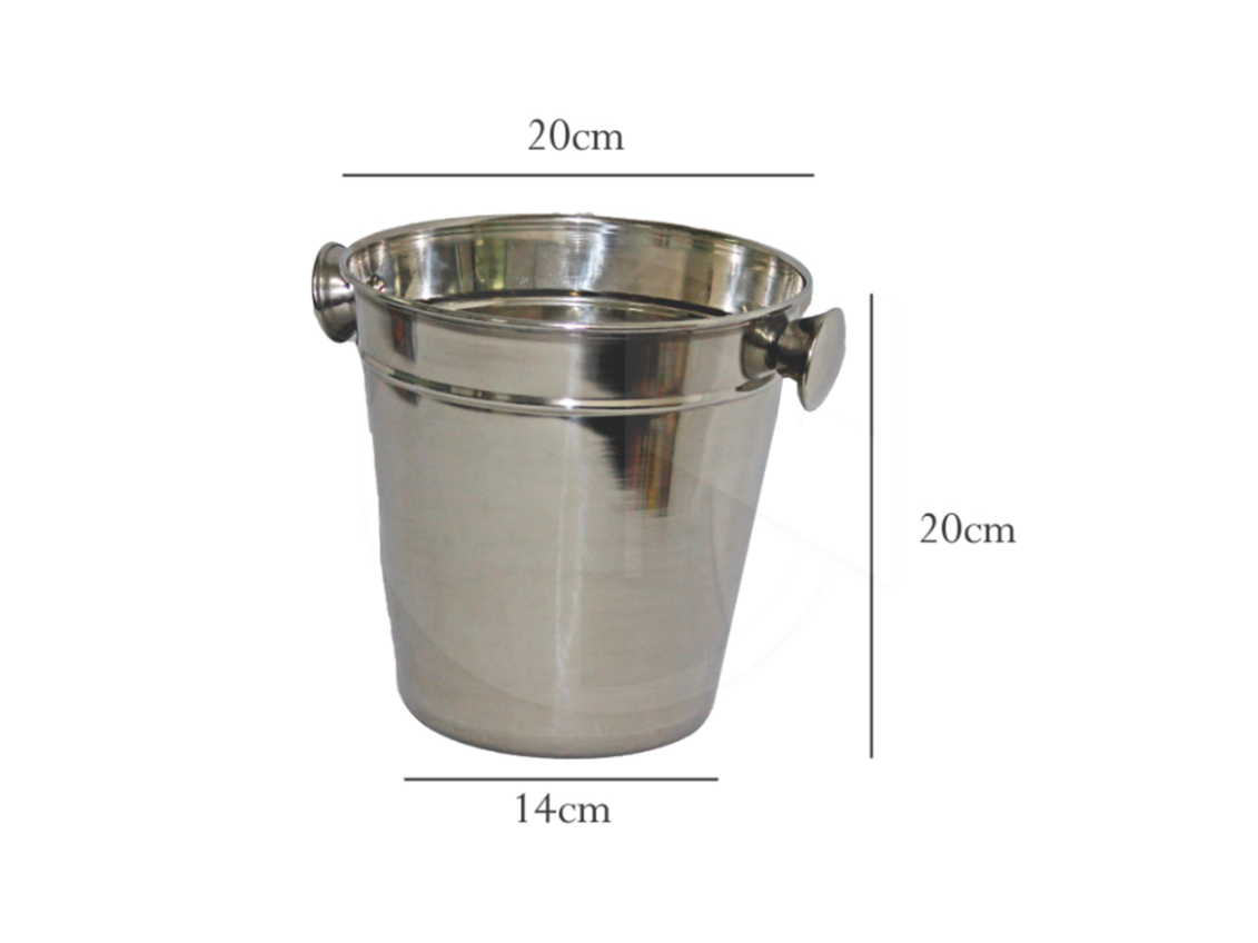 CC-M<br>Knob Champagne Bucket<br>钢塞耳香槟桶