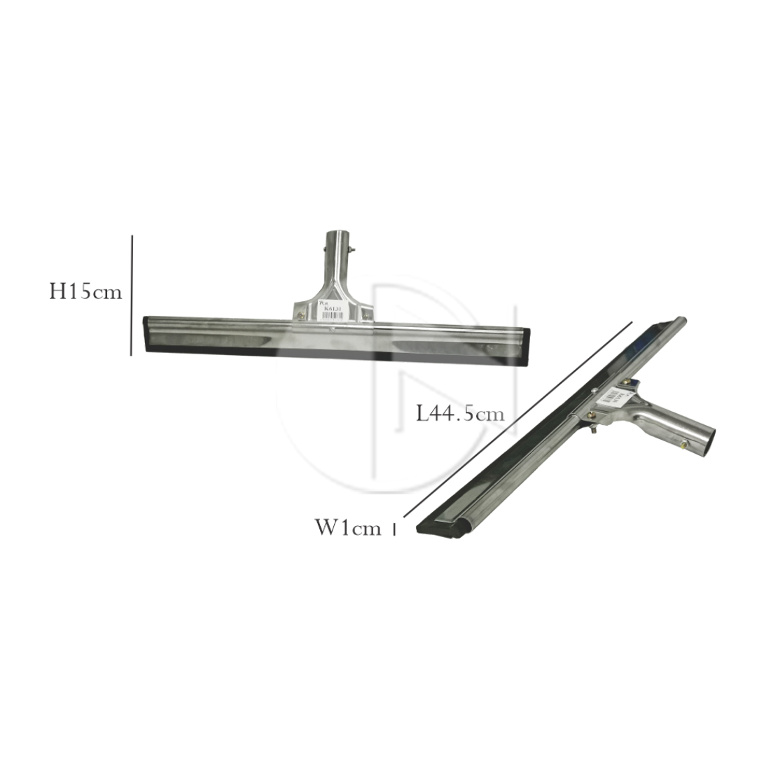 K6131-H<BR>44cm Floor Squeegee Head<br>18" 钢头 推水扫