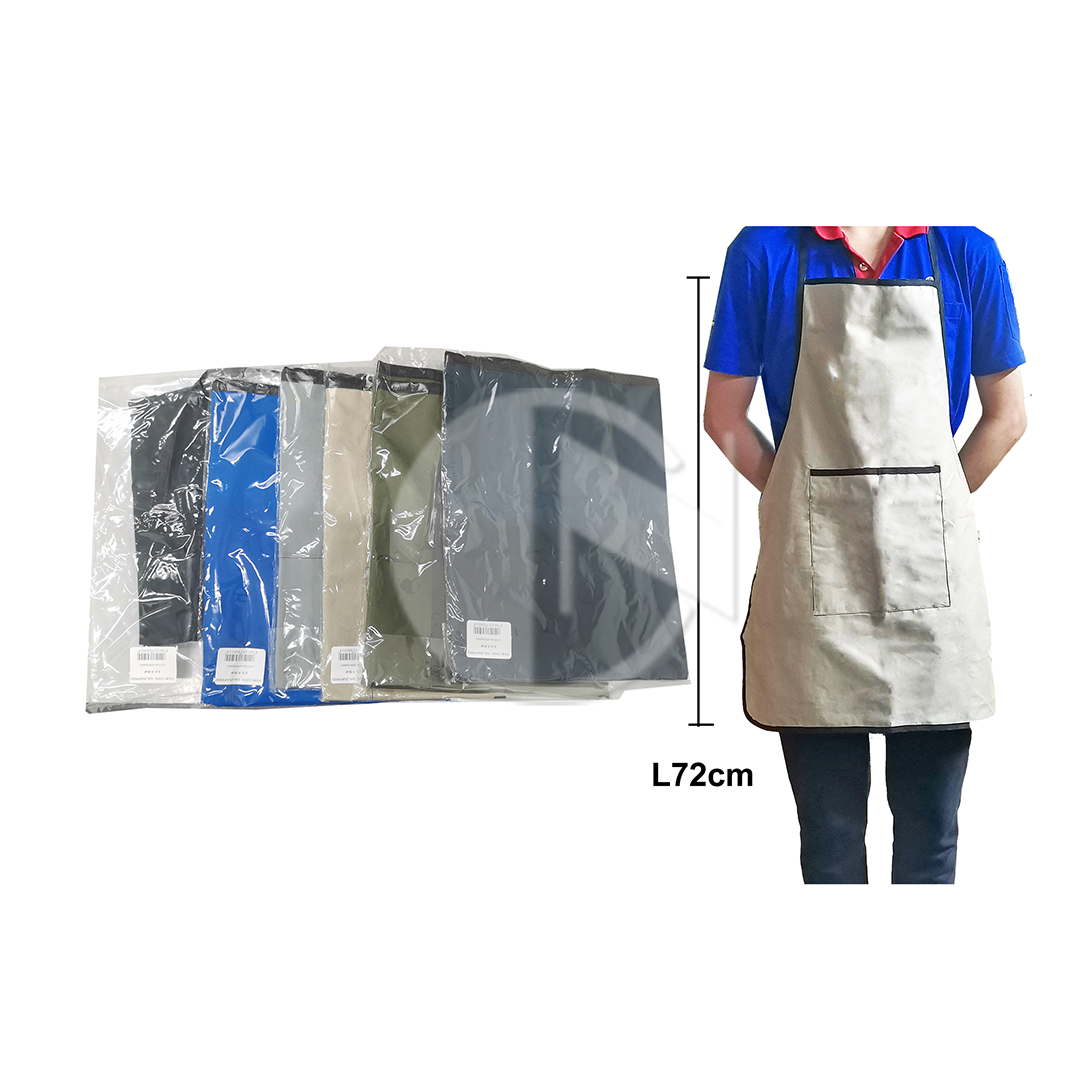 AP-9502<br>Colour Cotton Apron<br>(单层)杂色围裙