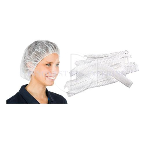CAPS-W<BR>Disposable  Bouffant Clip Cap<br>一次性帽子